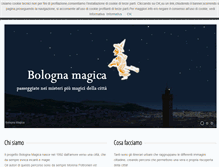 Tablet Screenshot of bolognamagica.com